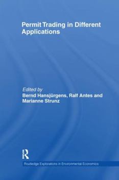 Paperback Permit Trading in Different Applications Book