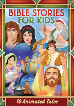 DVD Bible Stories for Kids: 10 Animated Tales Book