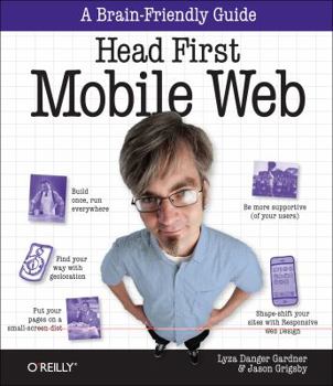 Paperback Head First Mobile Web Book
