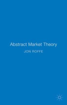 Hardcover Abstract Market Theory Book