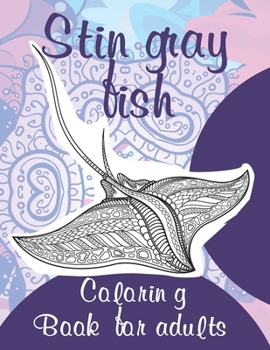 Paperback Stingray fish - Coloring Book