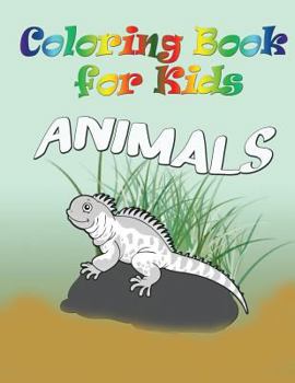 Paperback Coloring Book for Kids: Animals: Kids Coloring Book