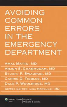 Paperback Avoiding Common Errors in the Emergency Department Book