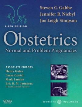 Hardcover Obstetrics Normal and Problem Pregnancies [With Website Included] Book