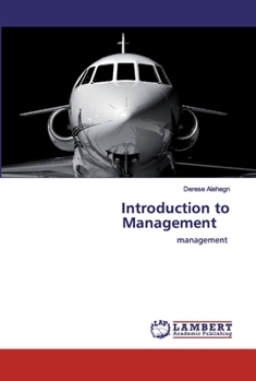 Paperback Introduction to Management Book