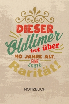 NOTIZBUCH A5 Dotted: Jahrgang 1969 Notizheft GEPUNKTET 120 Seiten - 40 Jahre alt Notizblock 40. Geburtstag Skizzenbuch - Geburtstagswünsche Geschenk ... Geburtstagsgast Veranstalter (German Edition)