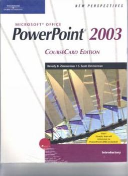 Paperback New Perspectives on Microsoft Office PowerPoint 2003, Introductory, Coursecard Edition Book