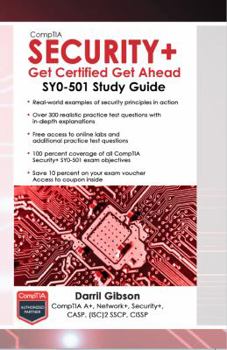 Paperback CompTIA Security+ Get Certified Get Ahead: SY0-501 Study Guide Book