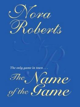 Hardcover The Name of the Game [Large Print] Book
