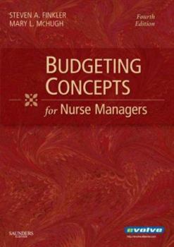 Paperback Budgeting Concepts for Nurse Managers Book