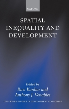 Hardcover Spatial Inequality and Development Book