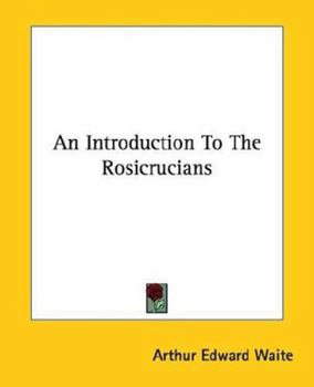 Paperback An Introduction To The Rosicrucians Book