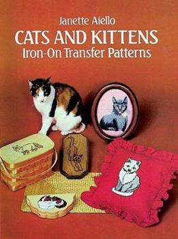 Paperback Cats and Kittens Iron-On Transfer Patterns Book