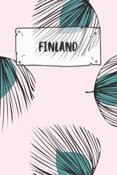 Paperback Finland: Dotted Travel Diary Notebook or Journey Dotted Grid Journal - Holiday Trip Pocketbook for Men and Women with Dots Book