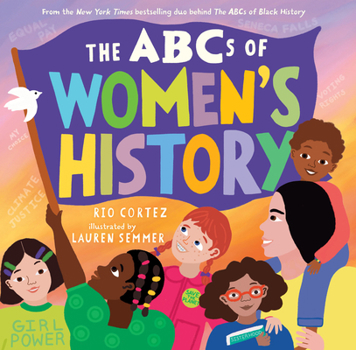 Hardcover The ABCs of Women's History Book