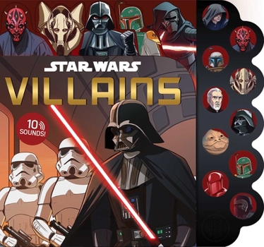 Board book Star Wars: 10-Button Sounds: Villains Book
