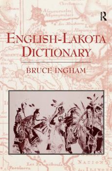 Hardcover English-Lakota Dictionary Book