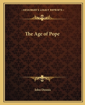 Paperback The Age of Pope Book