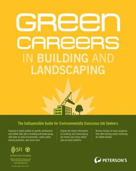 Paperback Green Careers in Building and Landscaping Book