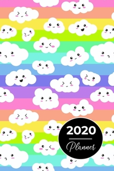 Paperback Weekly Planner 2020: Weekly/Monthly Day Planner (January 2020 - December 2020) 9" x 6" Organizer Book PLN35 Book