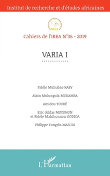 Paperback Varia I [French] Book