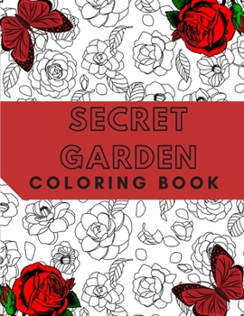 Paperback Secret Garden Coloring Book: For Adults Relaxation Magical Scenes Stress Relief Book