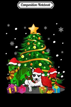 Paperback Composition Notebook: Australian Cattle Dog Family Christmas Time Dog Gift Journal/Notebook Blank Lined Ruled 6x9 100 Pages Book