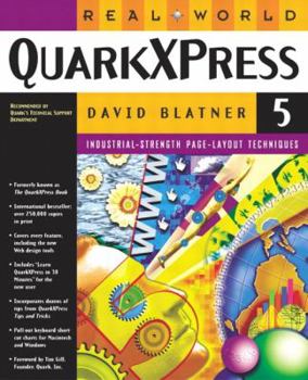 Paperback Real World QuarkXPress 5 Book