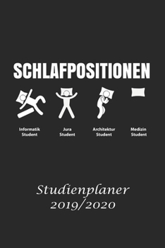 Medizin Student Studienplaner 2019/2020: Studienplaner für Medizinstudent perfekt als Medizinstudent Geschenk 6x9 DIN A5 170 seiten (German Edition)