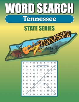 Paperback Word Search Tennessee: Word Find Book For Adults Book