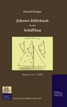 Hardcover Johows Hilfsbuch für den Schiffbau (1910), Band 2 von 2 [German] Book