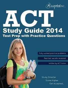 Paperback ACT Study Guide: ACT Test Prep with Practice Questions Book