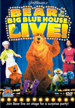 DVD Bear in the Big Blue House: Live! Book