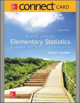 Printed Access Code Connect Hosted by Aleks Access Card 52 Weeks for Elementary Statistics: A Brief Version Book