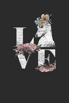 Hunting Dog Love: Hunting Dogs Notebook, Blank Lined (6" x 9" - 120 pages) ~ Animal Themed Notebook for Daily Journal, Diary, and Gift