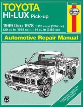 Paperback Toyota Hi-Lux Pick-Up 1969 Thru 1978 Book