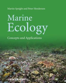 Hardcover Marine Ecology: Concepts and Applications Book