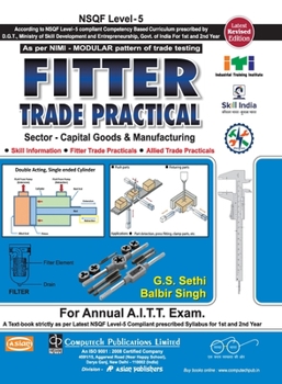 Paperback Fitter Trade Practical (NSQF Level - 5 Syll.) (1st And 2nd Yr.) Book