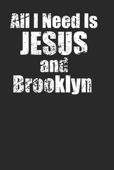 Awesome Christian Brooklyn Journal 120 Page Blank Notebook for Brooklynites who love Jesus