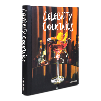 Hardcover Celebrity Cocktails Book