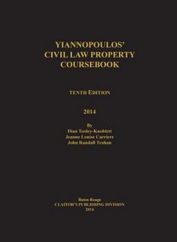 Hardcover Yiannopoulos' Civil Law Property 10th edition Book