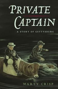 Paperback Private Captain: A Story of Gettysburg Book