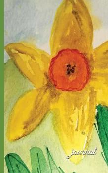 Paperback Journal: Daffodil Book