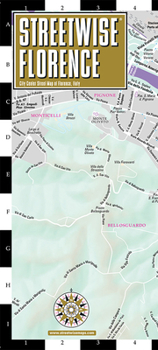 Map Streetwise Florence Map - Laminated City Center Street Map of Florence, Italy Book