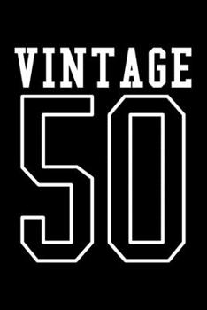 VINTAGE: Dot Grid Journal, Diary, Notebook, 6x9 inches with 120 Pages.