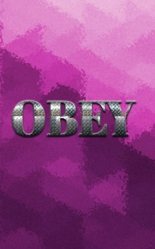 Paperback obey Writing Drawing Journal: Obey Journal Book