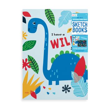 Doodle Pad Duo Sketchbooks: Dino. Days - Set of 2 (8.25 X 11.5)