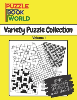 Paperback Puzzle Book World: Variety Puzzle Collection - Volume 1 Book