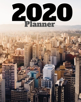 Paperback 2020: Monthly/Weekly Planner Book