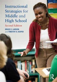 Paperback Instructional Strategies for Middle and High School Book